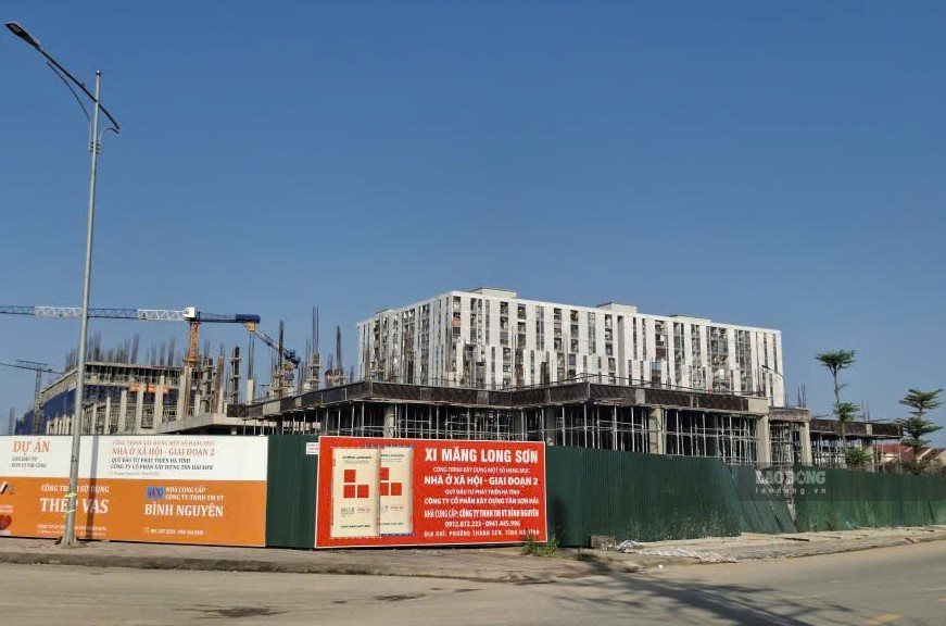 509 apartments belonging to the Thanh Sen Ward Social Housing Pilot Project phase 2 will be sold by online lottery. Photo: Tran Tuan