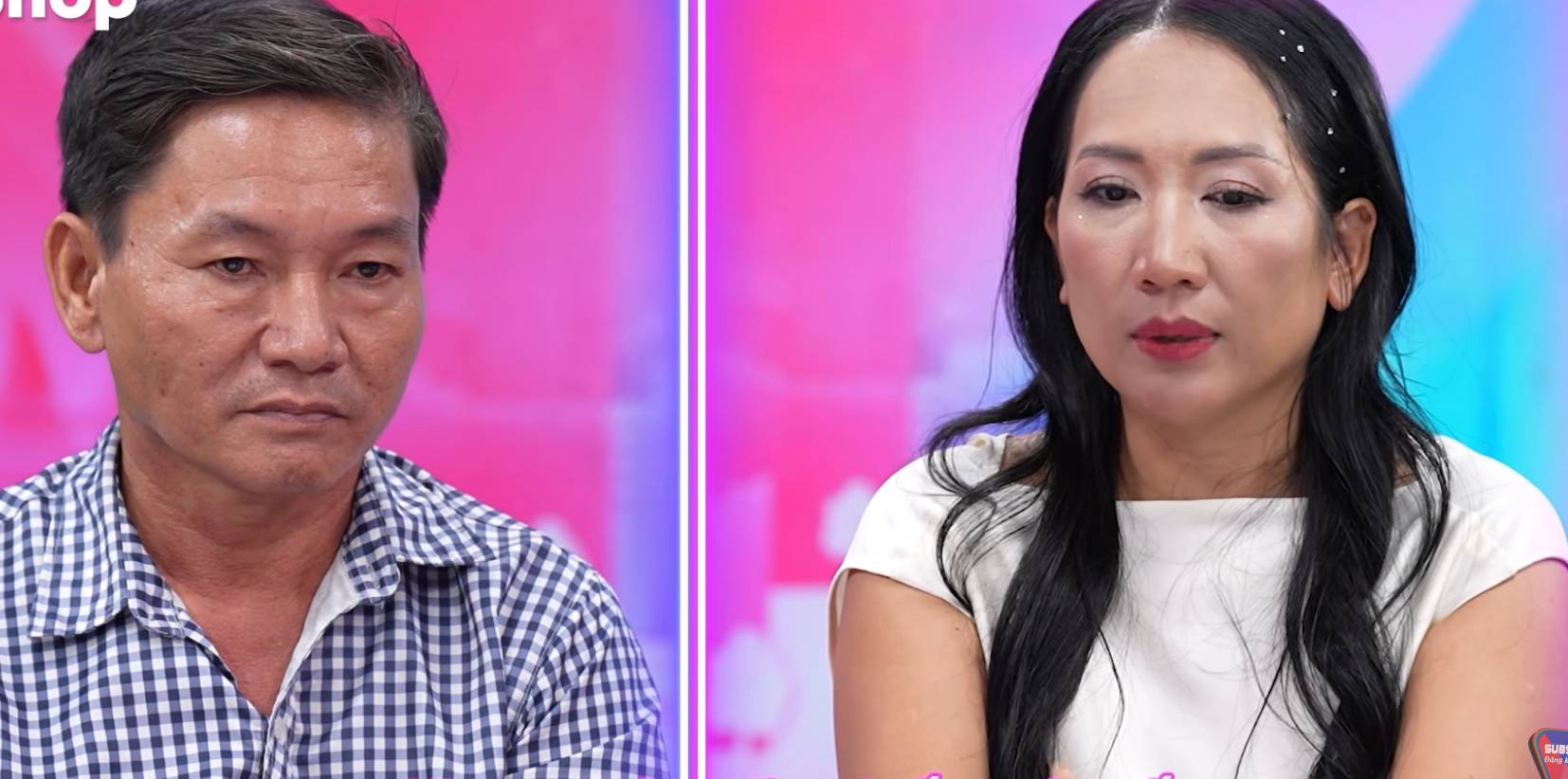 The couple at the dating show. Photo: MCV