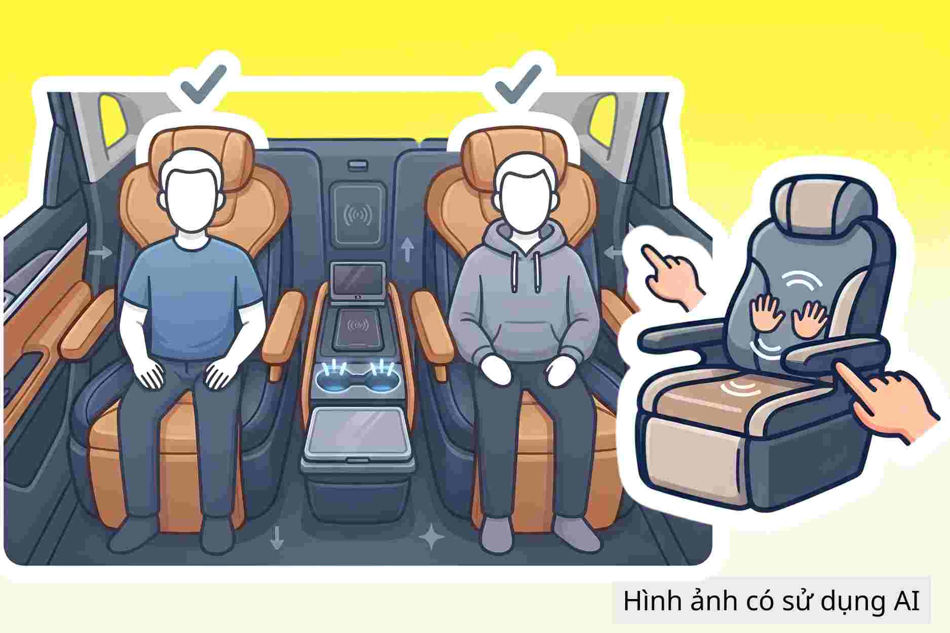 Outstanding benefits of the captain's seat in cars