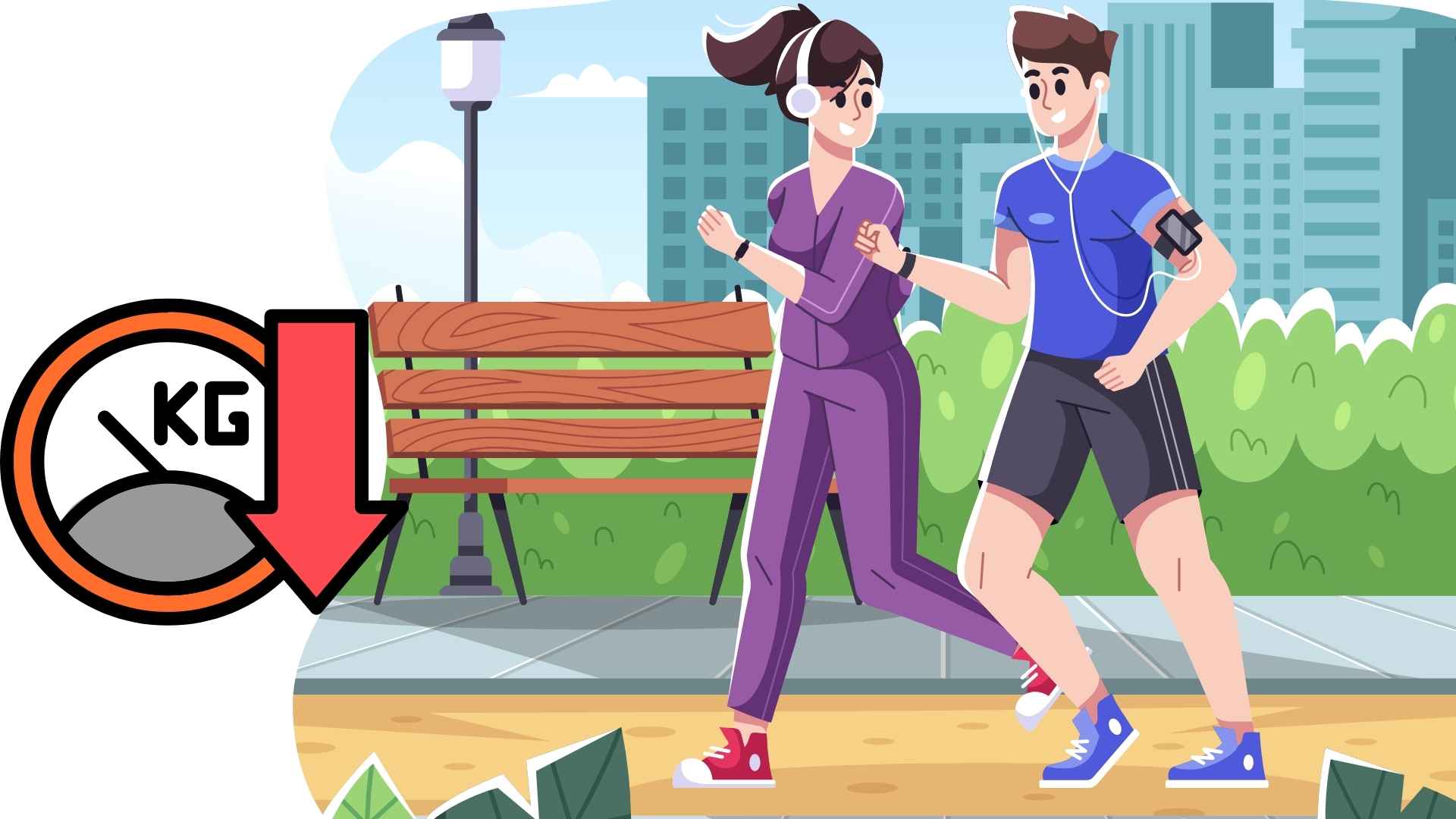 Running properly contributes to improving health and controlling weight. Graphics: Ha May/Source Canva