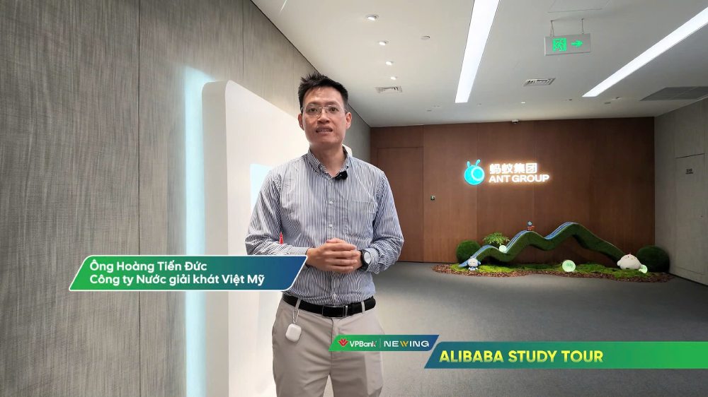 Ông Hoàng Tiến Đức, Công ty nước giải khát Việt Mỹ. Ảnh: VPBank