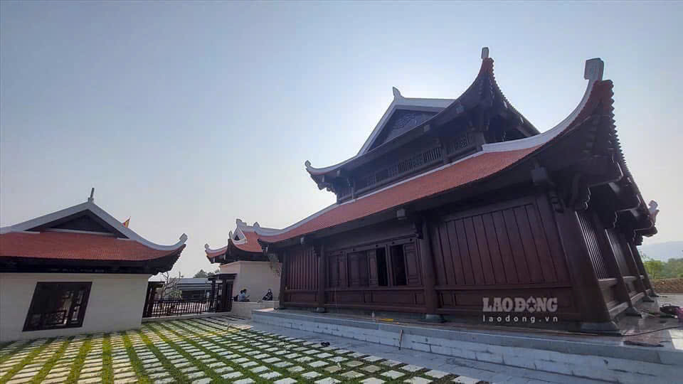 Không gian tâm linh - Đền thờ chính. Ảnh: Thành An