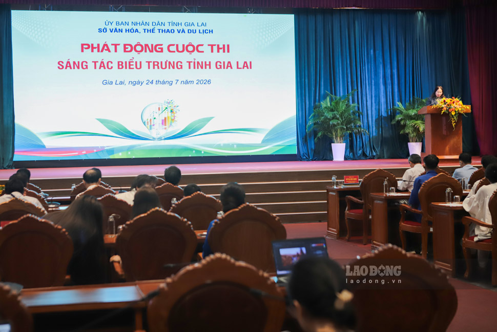 Gia Lai lance un concours de création de logos (logos) pour trouver le symbole officiel représentant l'image de la province dans la nouvelle ère. Photo: Hoài Phương