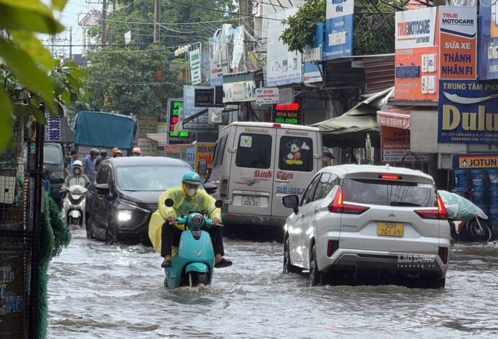 Widespread thunderstorms increase in the South. Photo: Anh Tu