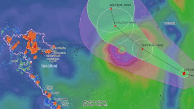 Tonight, we welcome storm No. 2 Noul into the East Sea, forecast of storm making landfall area