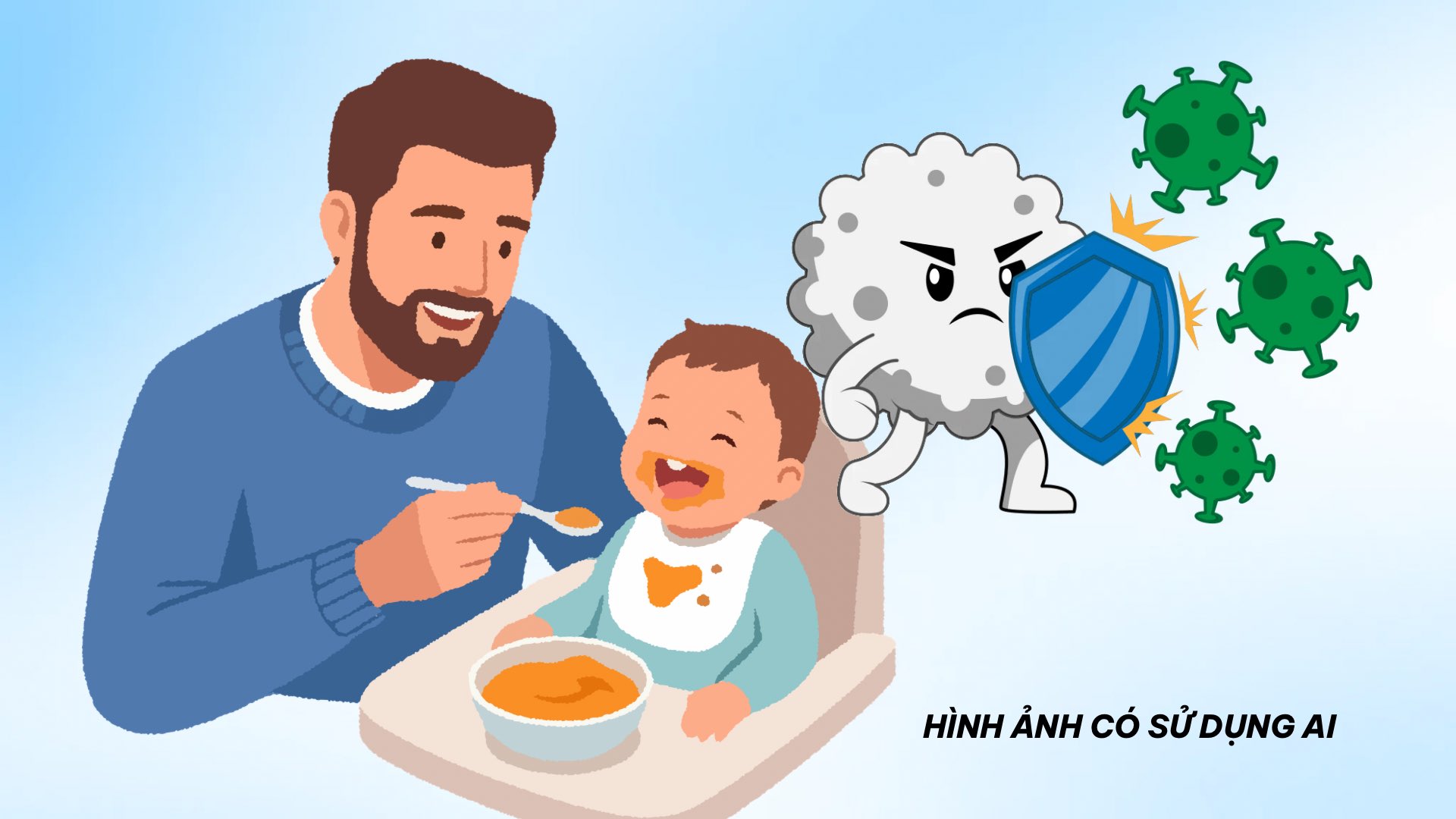 Eating secrets to help children with Adenovirus recover quickly
