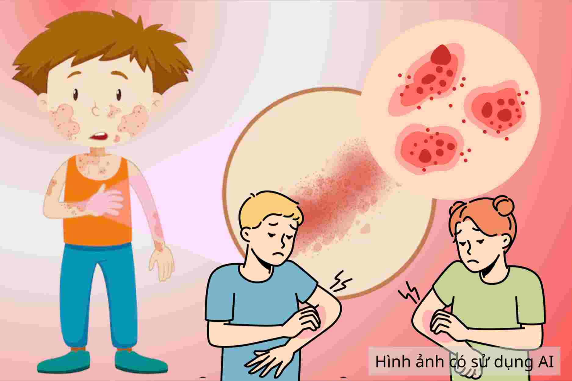 Signs to recognize children with urticaria that parents should not ignore