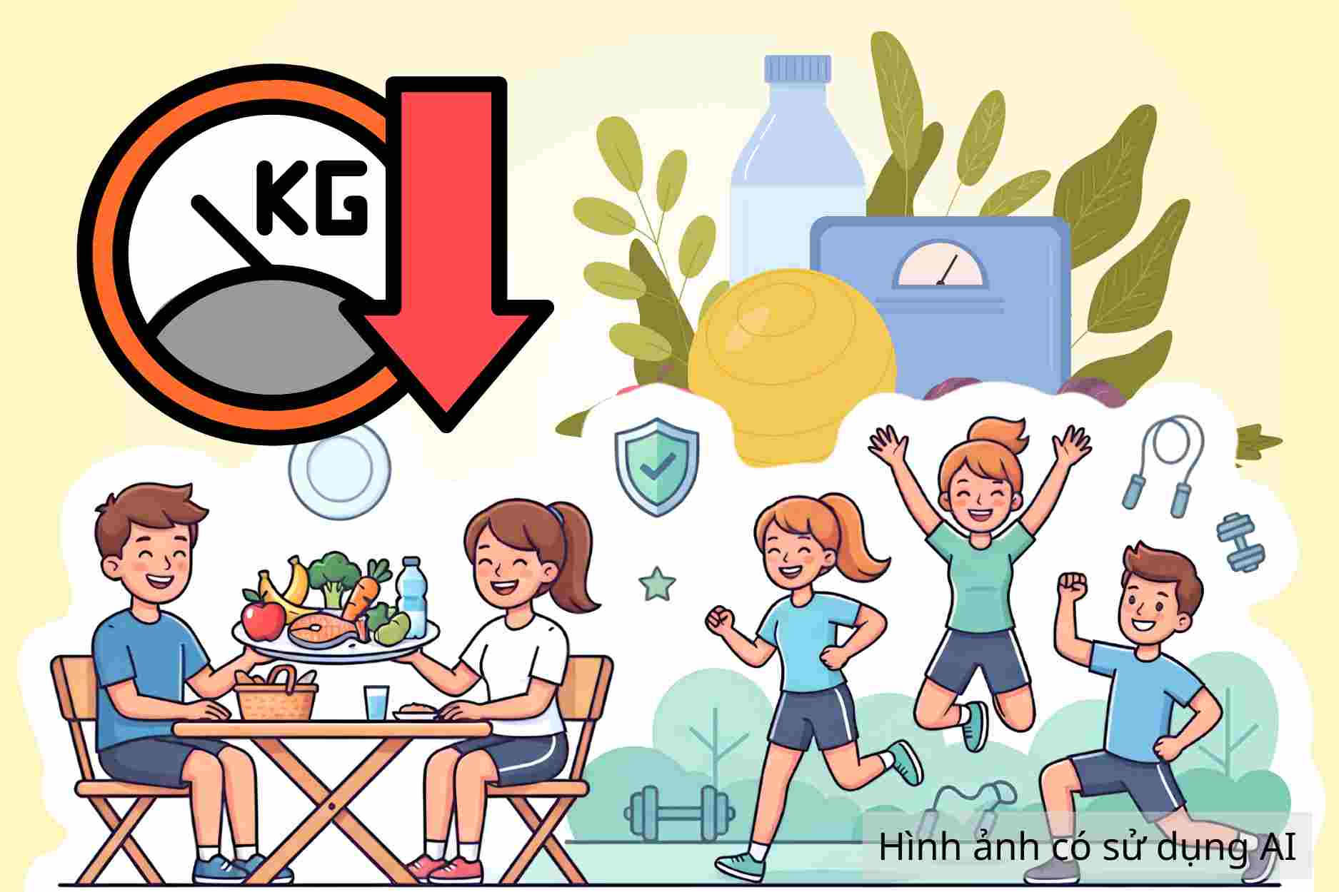 4 notes when performing body weight loss methods for puberty
