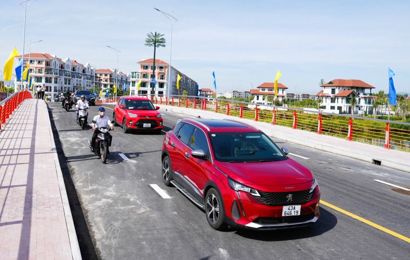Cầu Đồng Nò 2 thông xe, gỡ áp lực giao thông cửa ngõ phía Nam Đà Nẵng. Ảnh: Cổng thông tin Đà Nẵng