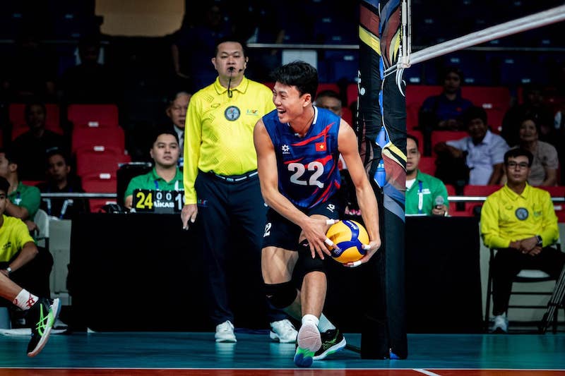 Vietnam men's volleyball team meets Indonesia in the semi-finals of SEA V.Cup 2026. Photo: VFV
