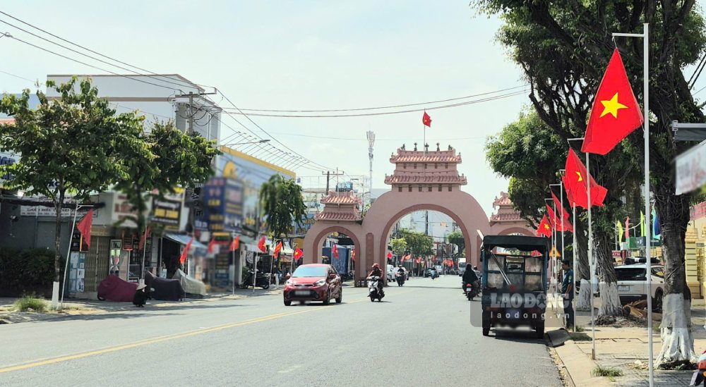 The Traffic Police Department, An Giang Provincial Police announced that traffic violations were detected through the surveillance camera system. Photo: Nguyen Anh