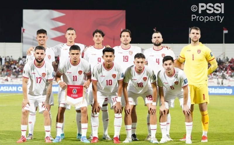 The Indonesian team is Vietnam's biggest counterweight at ASEAN Cup 2026. Photo: PSSI