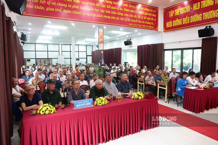 Gần 140 người có công được điều dưỡng trong đợt điều dưỡng vừa qua tại Trung tâm. Ảnh: Dương Anh