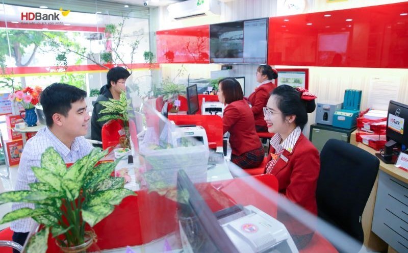 The highest interest rate currently at HDBank. Photo: HDBank.