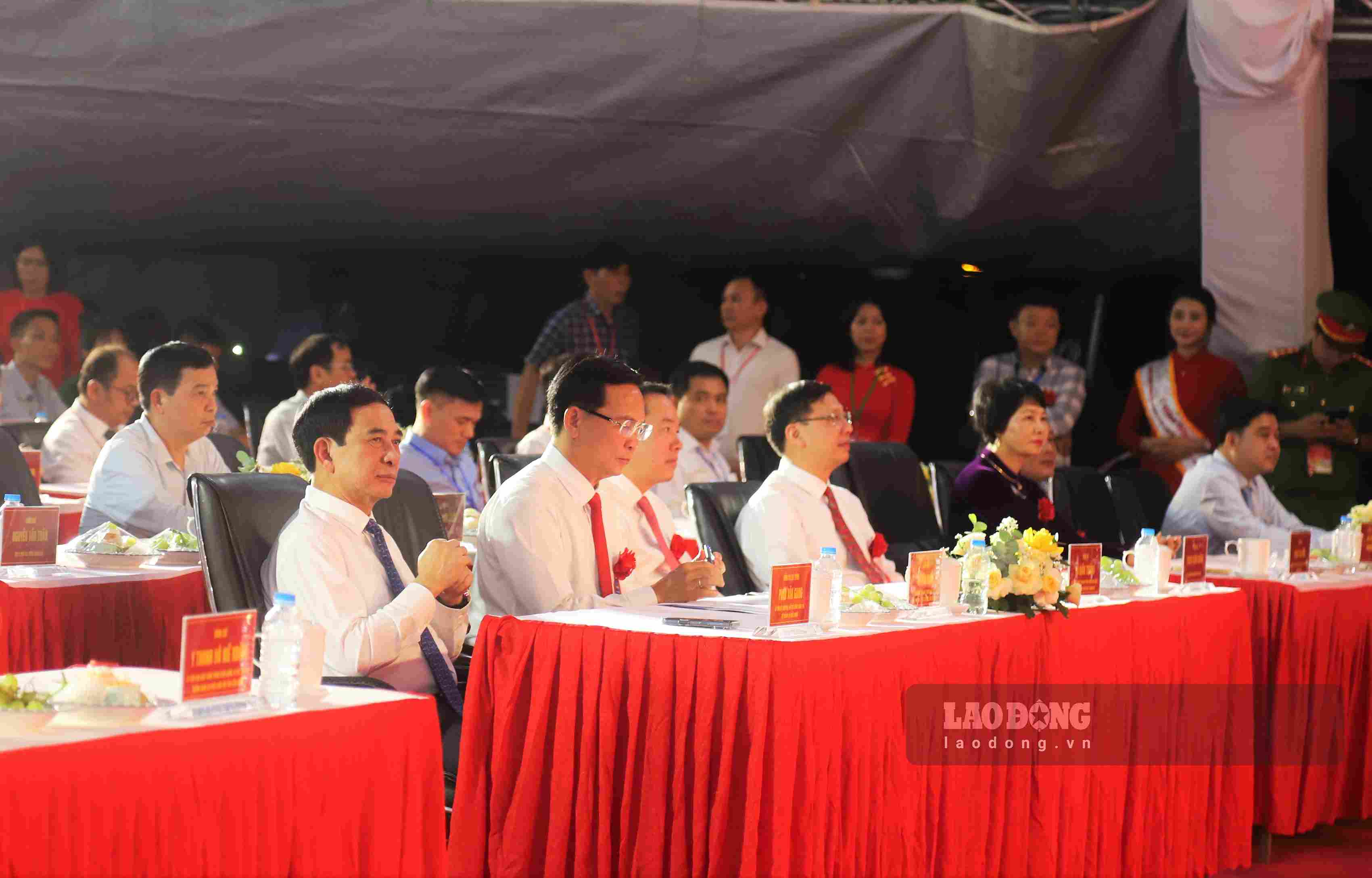Đại tướng Phan Văn Giang - Ủy viên Bộ Chính trị, Phó Thủ tướng Chính phủ, Bộ trưởng Bộ Quốc phòng dự lễ khánh thành. Ảnh: Phúc Khánh