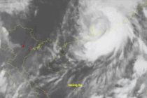 Dernière prévision de la zone touchée par la tempête n° 2 Noul.