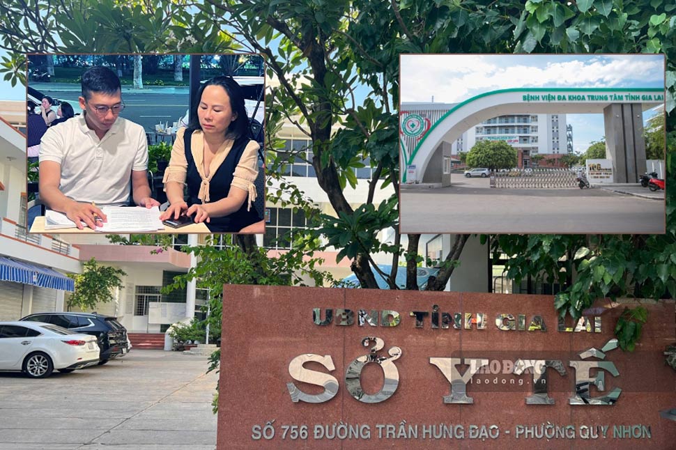Le Département de la santé de la province de Gia Lai a publié un avis de conclusion sur les résultats de l'inspection du traitement des plaintes à l'hôpital général central de la province de Gia Lai. Photo: Hoài Phương