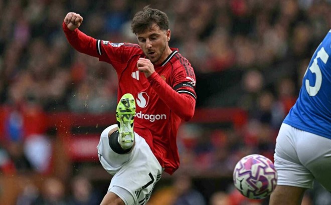 Chấn thương liên tục làm gián đoạn sự nghiệp của Mason Mount ở Man United. Ảnh: AFP