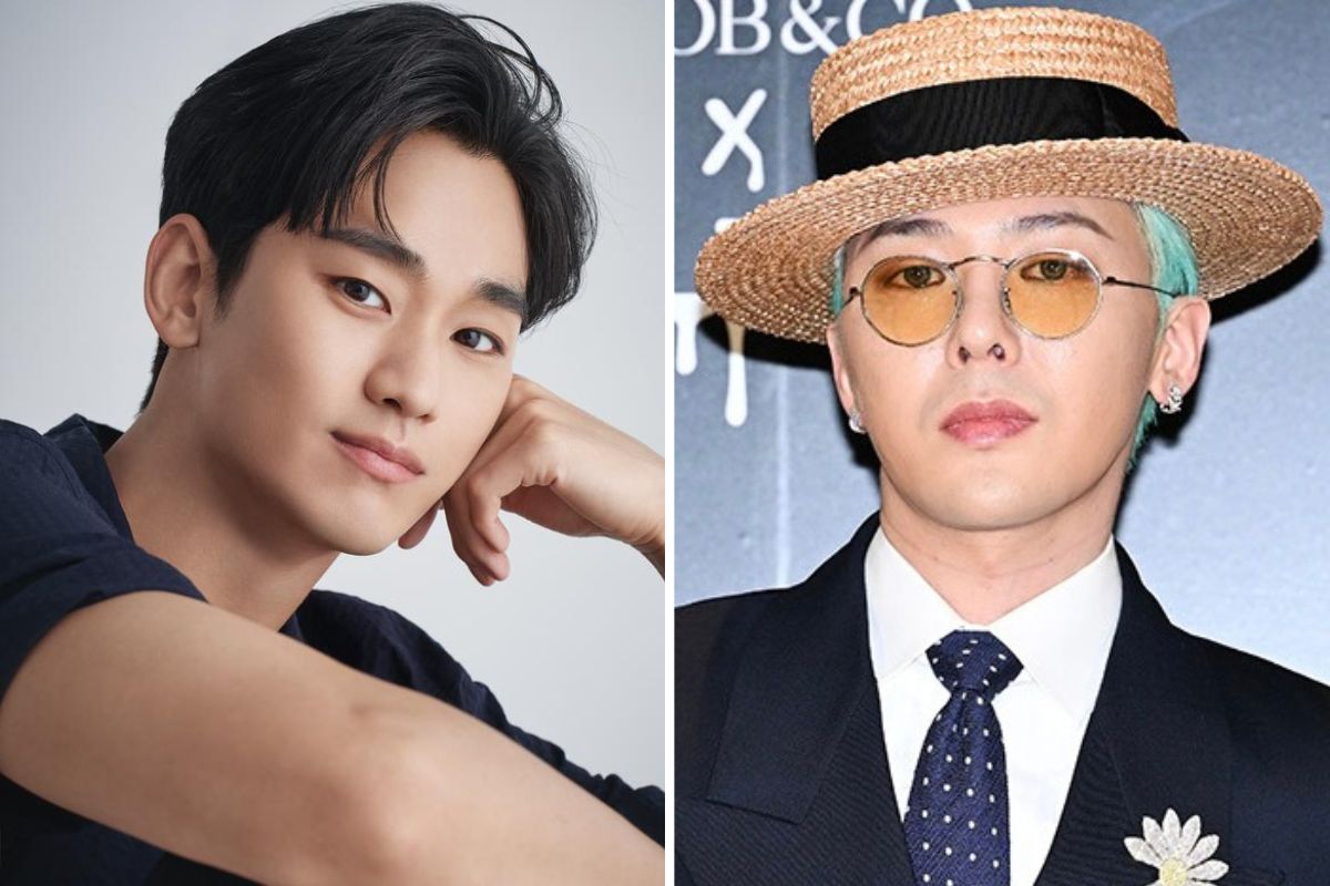 Kim Soo Hyun and G-Dragon. Photo: Netflix, Lotte