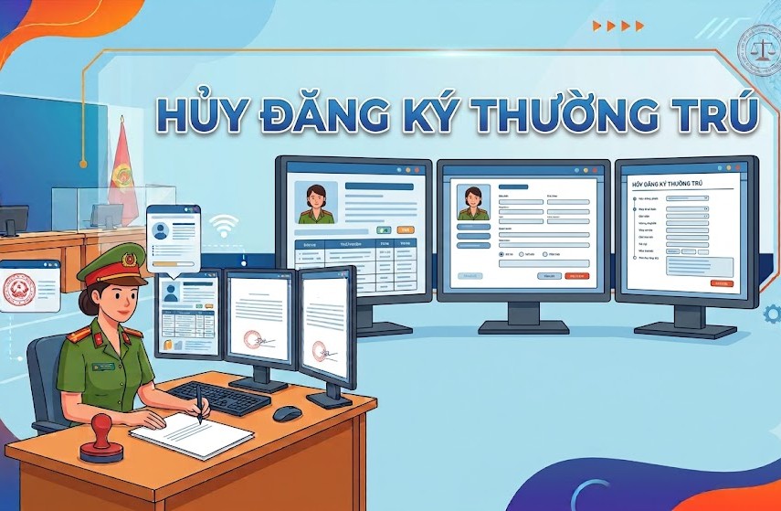 The agency handling the permanent residence registration procedure will cancel the results if the previous resolution was not within its authority, not for the right subjects and conditions as prescribed by the Law on Residence. Photo created by AI