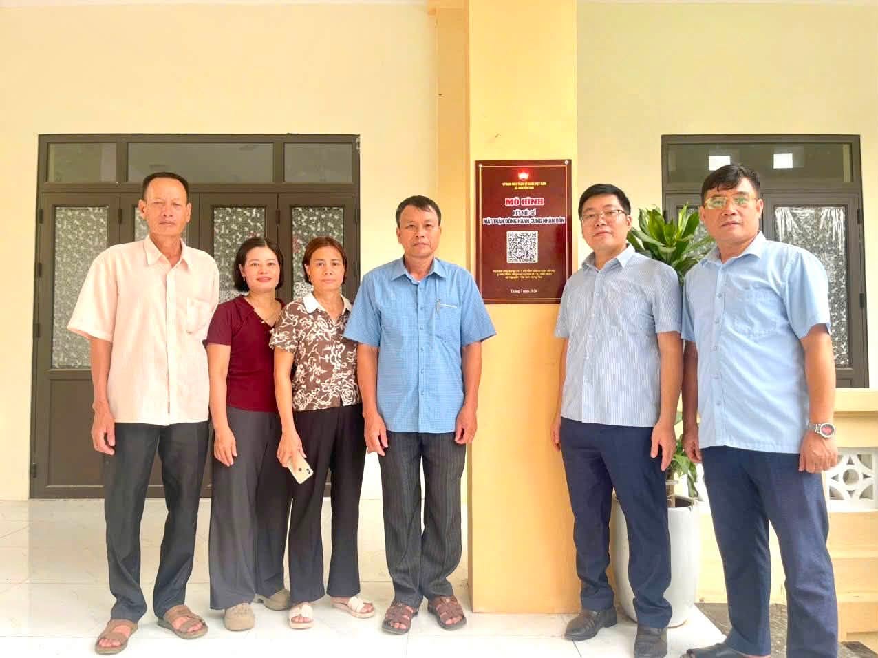 Nguyen Trai commune promotes digital transformation in Front activities. Photo: Nguyen Trai commune