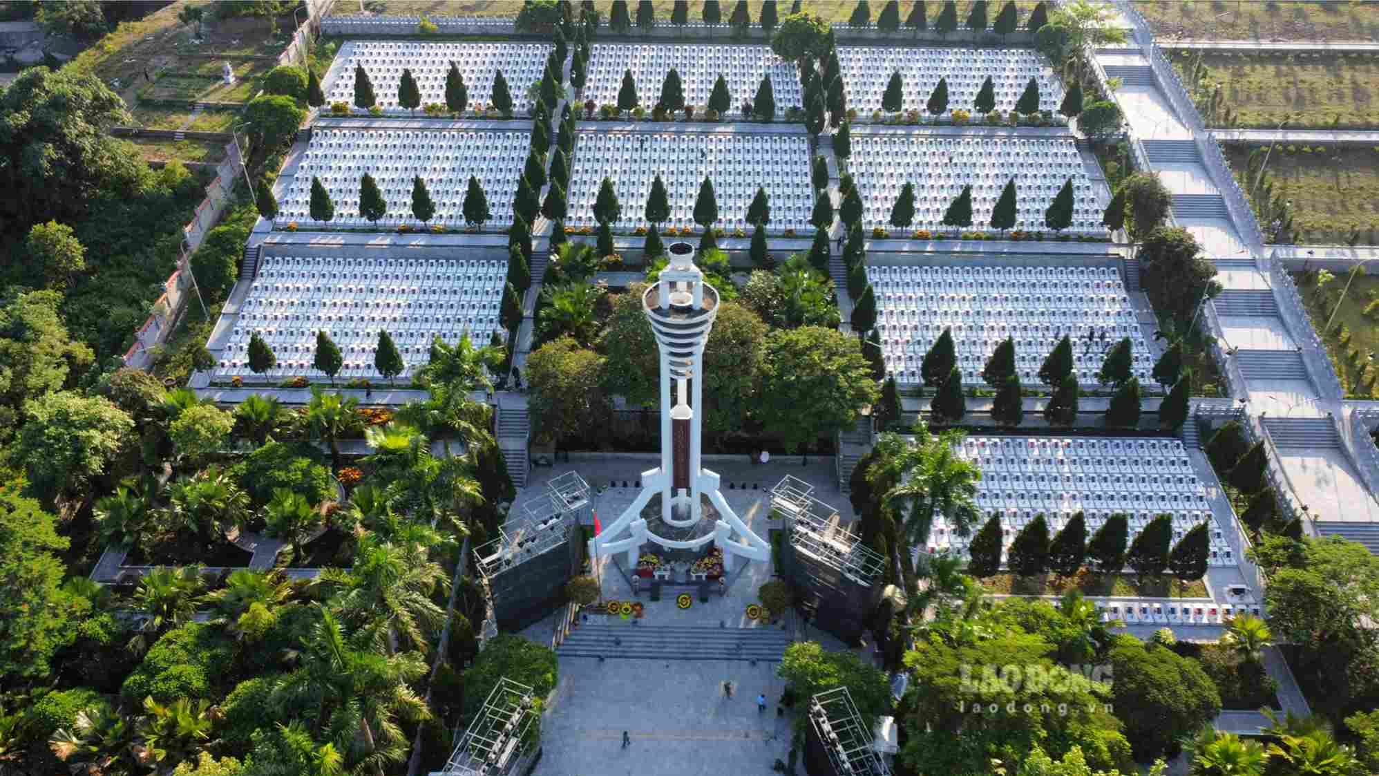 Nghĩa trang Liệt sĩ Quốc gia Vị Xuyên. Ảnh: Việt Bắc