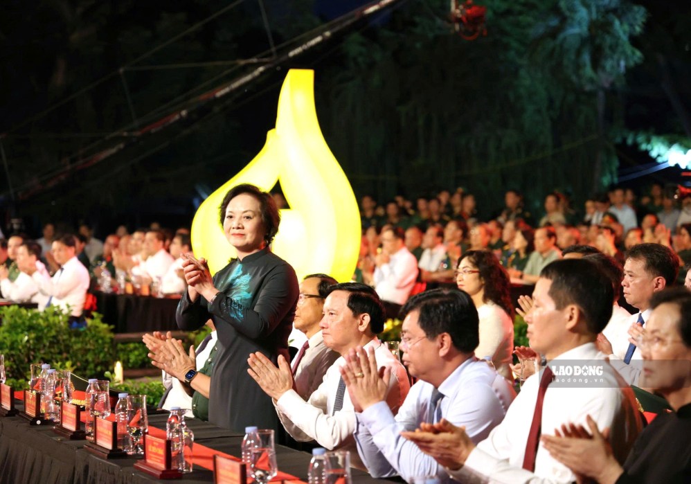 Bí thư Trung ương Đảng, Phó Thủ tướng Chính phủ, Trưởng Ban Chỉ đạo 515 quốc gia Phạm Thị Thanh Trà. Ảnh: Anh Tú