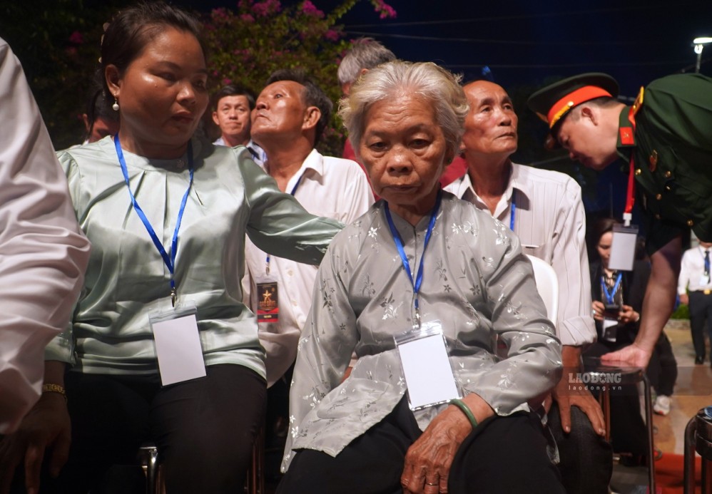 Bà Nguyễn Thị Lệ - vợ liệt sĩ Huỳnh Văn Quên. Ảnh: Anh Tú