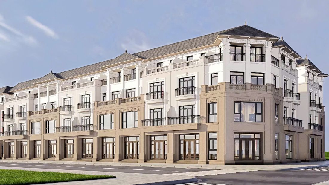Vinhomes Green Paradise Street house model. Photo: Vinhomes