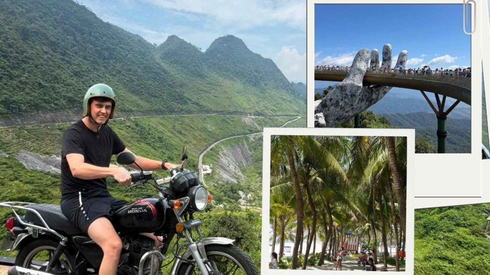 Australian tourists make a two-week exploration trip to Vietnam with a budget of nearly 1,000 USD. Graphics: Minh Vu