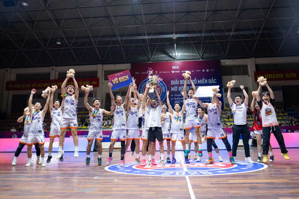 Hai Phong wins the Northern Basketball Tournament 2026. Photo: Organizing Committee