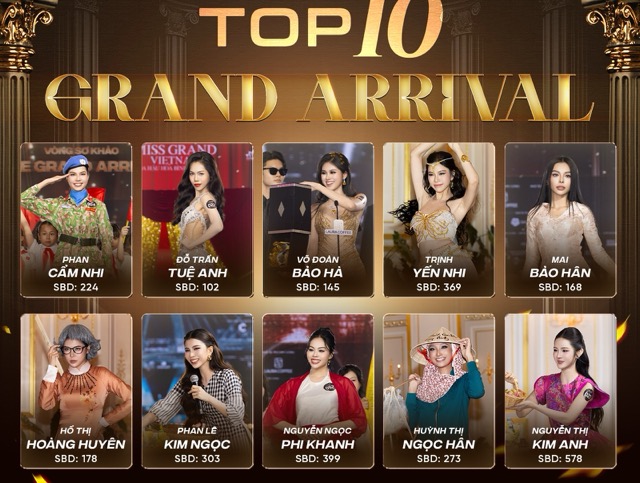 The contestants reached the top of The Grand Arrival. Photo: Golden Lotus.