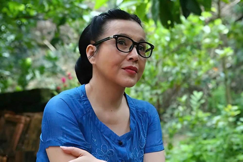 People's Artist Lan Huong during her time acting in "Living with Mother-in-Law". Photo: VFC