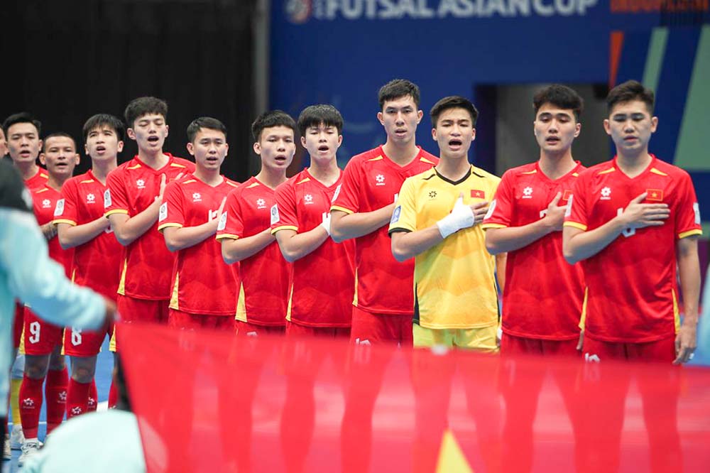 Vietnam futsal team gathers to prepare for the 2026 Thailand Asian Championship Friendly Tournament. Photo: VFF