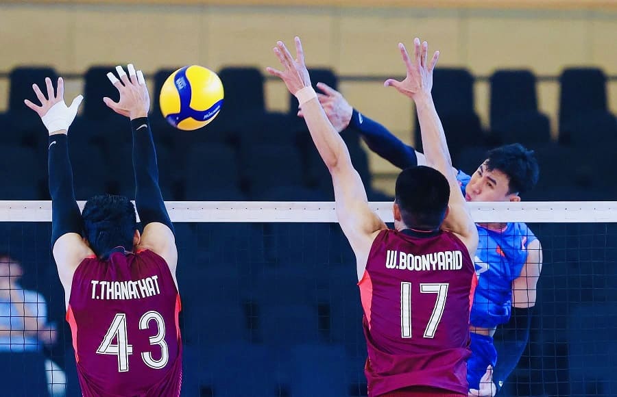 The Vietnamese men's volleyball team is still ranked above Thailand in FIVB rankings. Photo: SEA V.Cup 2026