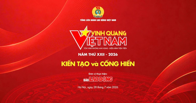 The 2026 Vietnam Glory Program with the theme "Creating and Contributing".