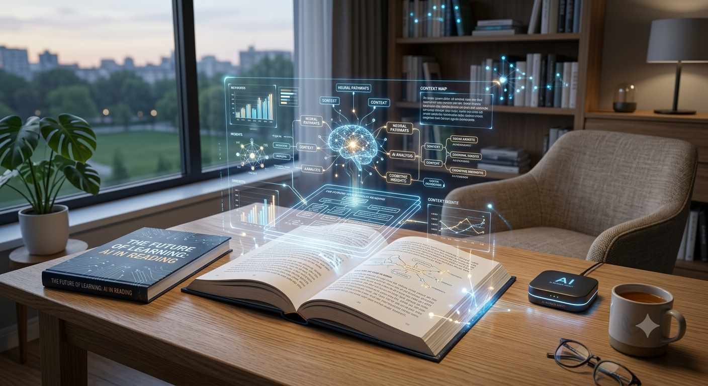 In the future, thanks to artificial intelligence, readers can completely interact with a book. Photo: Created by Gemini. Ai