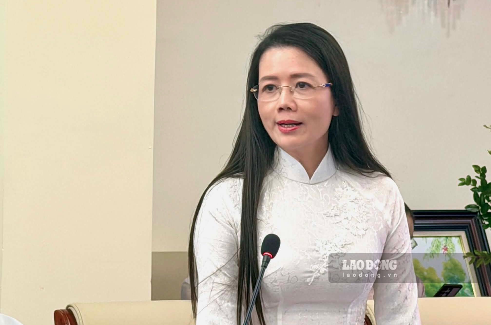 Hiệu trưởng Trường Khoa học Giáo dục thuộc Trường Đại học Sư phạm Hà Nội. Ảnh: Tường Vân