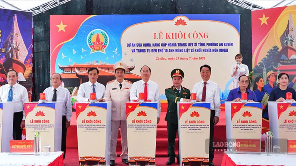 Cà Mau lance le projet de modernisation et de rénovation du cimetière provincial des martyrs. Photo: Nhật Hồ.