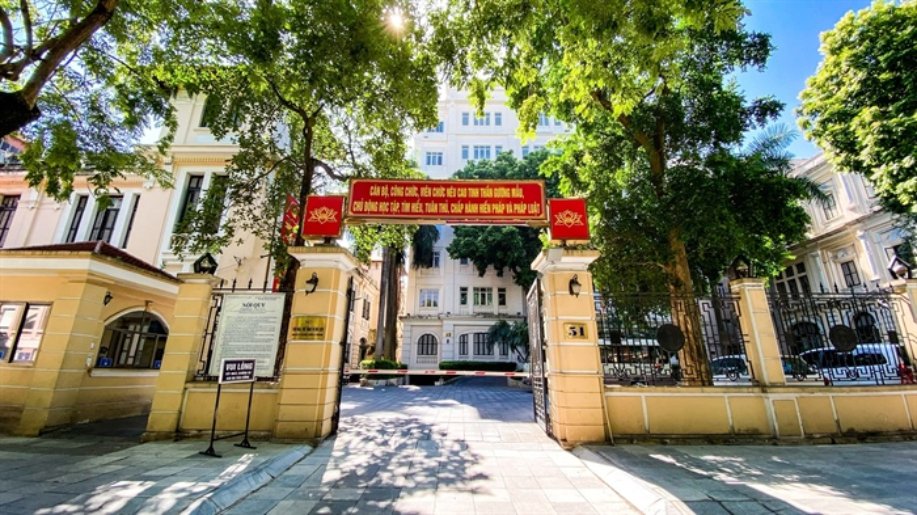 Headquarters of the Ministry of Culture, Sports and Tourism. Photo: VNA
