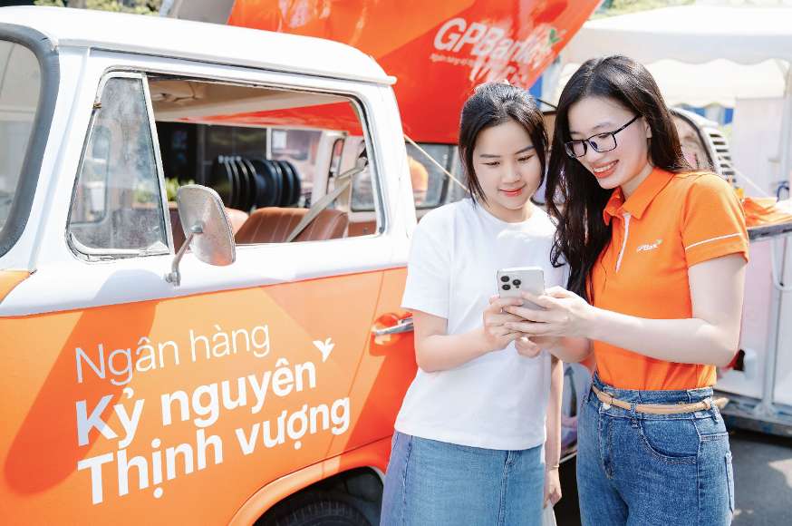 Chuyến xe “Kỷ nguyên Thịnh vượng” GPBank. Ảnh: VPBank