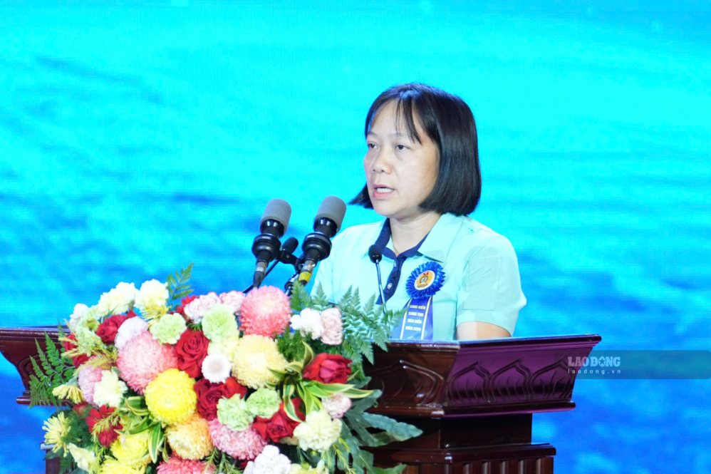 Chị Lê Thị Thắm. Ảnh: Hữu Chánh