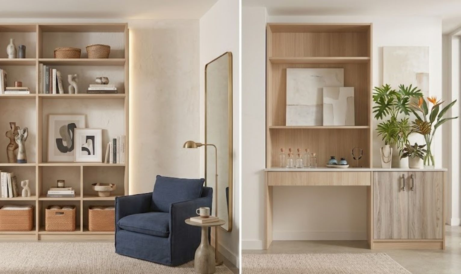 Keeping the house tidy helps elevate living space. Photo created by AI