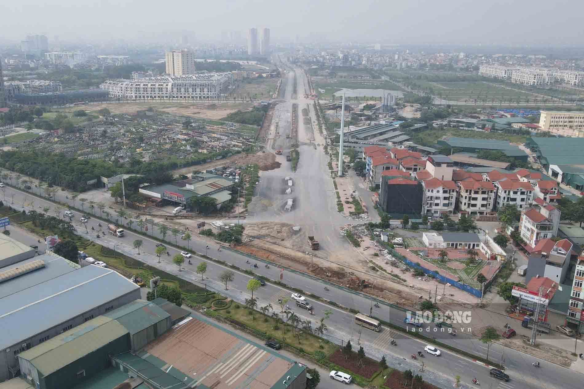 National Highway 32 - Ring Road 3.5 intersection (Hanoi). Photo: Song Huu