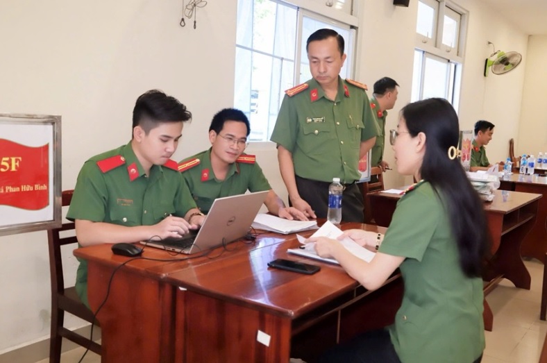 People's Security University organizes enrollment in university-level training courses in 2025 (phase 1). Photo: People's Security University