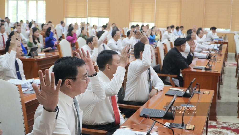 The total number of voters' recommendations before and after the regular session in 2025 is 269 recommendations. Photo: Nguyen Anh