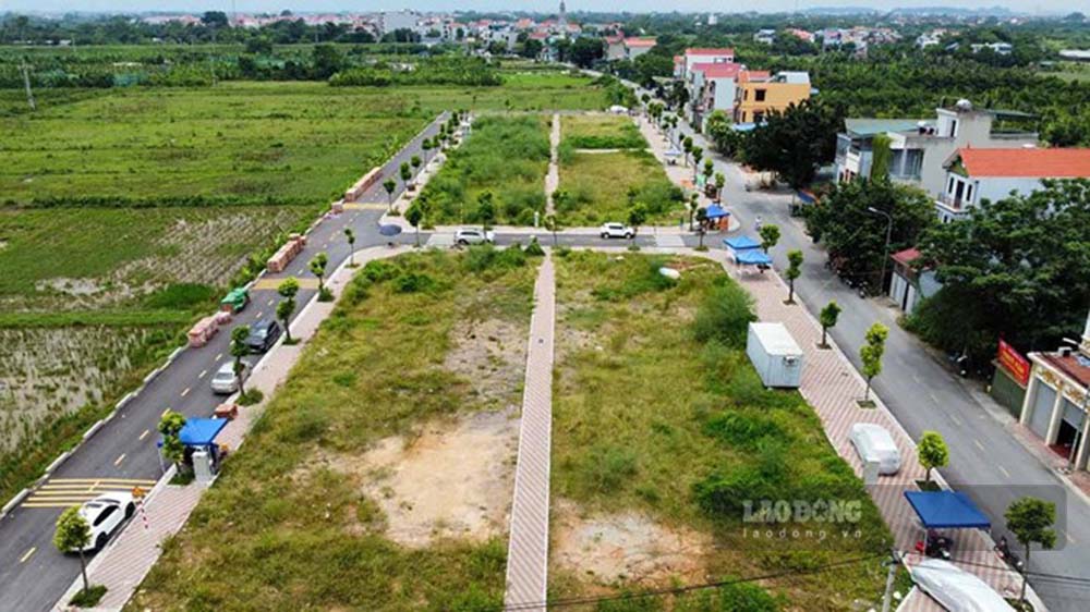 The draft Law on Property Auction (amended) supplements regulations to increase the deposit rate in residential land auctions to a maximum of 50%. Photo: Cao Nguyen.