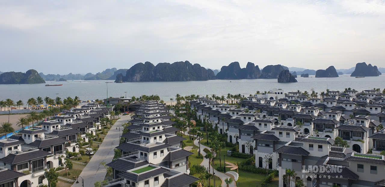 Một khu nghỉ dưỡng ở Vân Đồn. Ảnh: Nguyễn Hùng