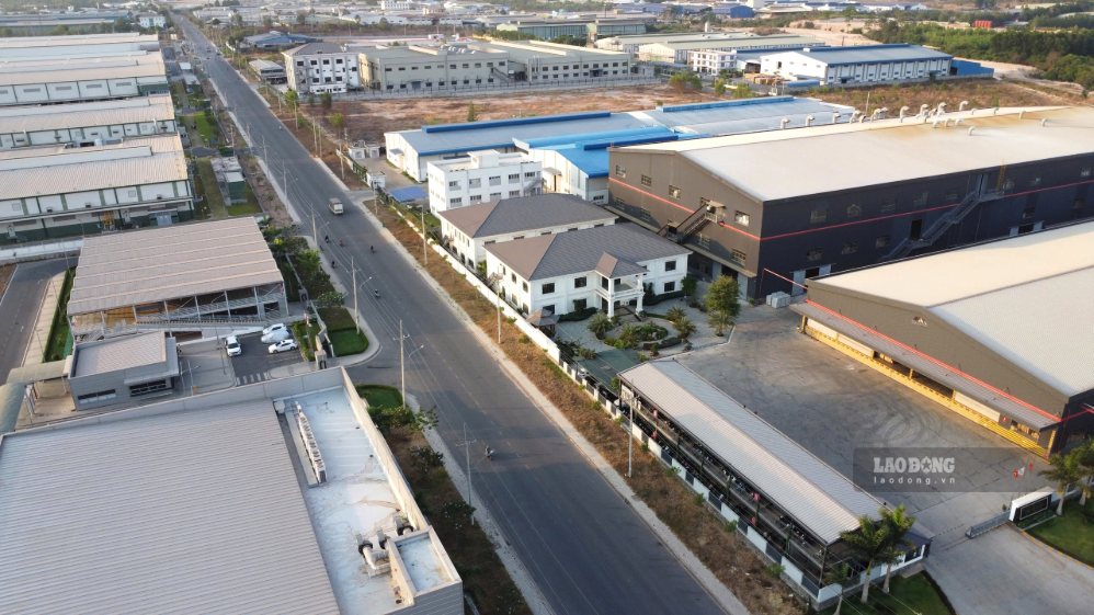 Ho Nai Industrial Park, Dong Nai City attracts many investors thanks to synchronous infrastructure and strategic location. Photo: HAC