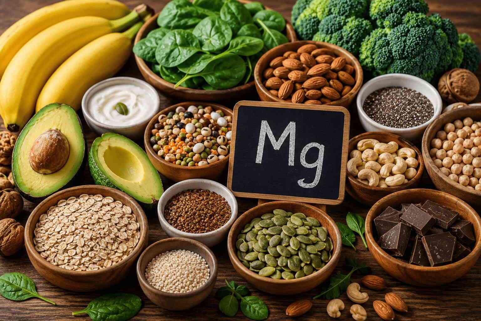 Supplementing magnesium properly can help soothe the nervous system and improve natural sleep quality. Photo: AI